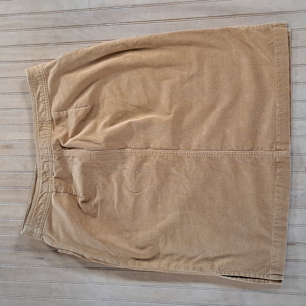 Sonoma Corduroy Jean Company Stretch  Soft Comfy Causal Pockets Pencil Skirt - Picture 2 of 11